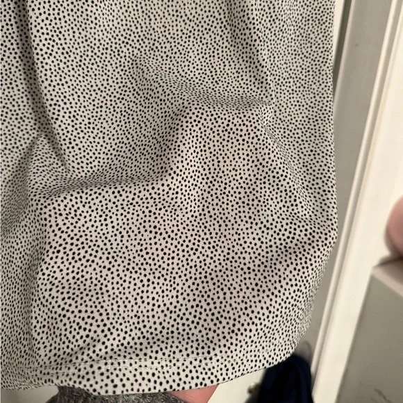 Black & White Short-Sleeve Blouse from Adrianna Papell - Picture 8 of 8